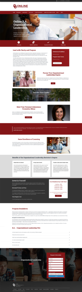 organizational leadership content strategy reduced